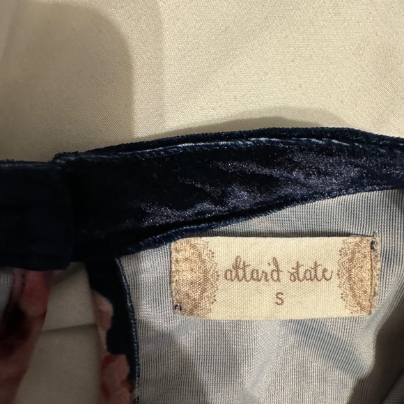 Altar'd State Navy Blue and Pink Floral Size Small Dress - Picture 2 of 2